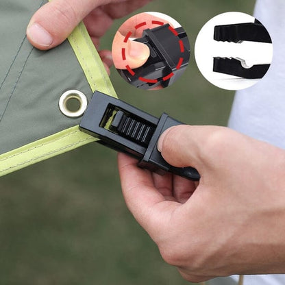 Clothespins Spiral Lock Non-Slip Weatherproof 50-Pack