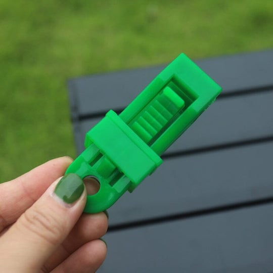 Clothespins Spiral Lock Non-Slip Weatherproof 50-Pack