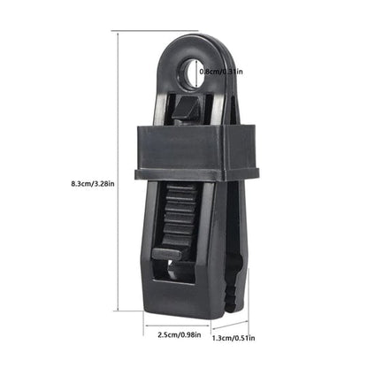 Clothespins Spiral Lock Non-Slip Weatherproof 50-Pack