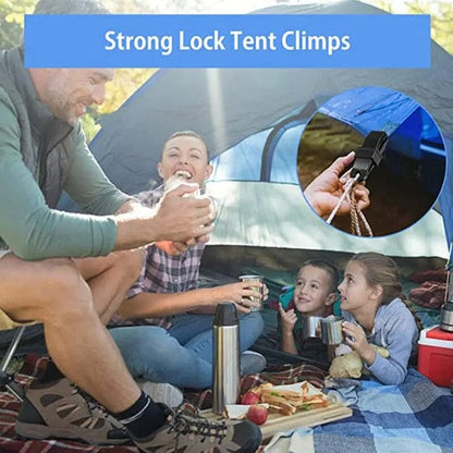 Clothespins Spiral Lock Non-Slip Weatherproof 50-Pack