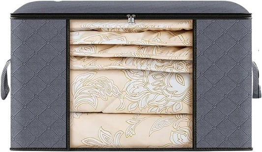 Clothing Storage Bags Zippered Non-Woven Viewing Window