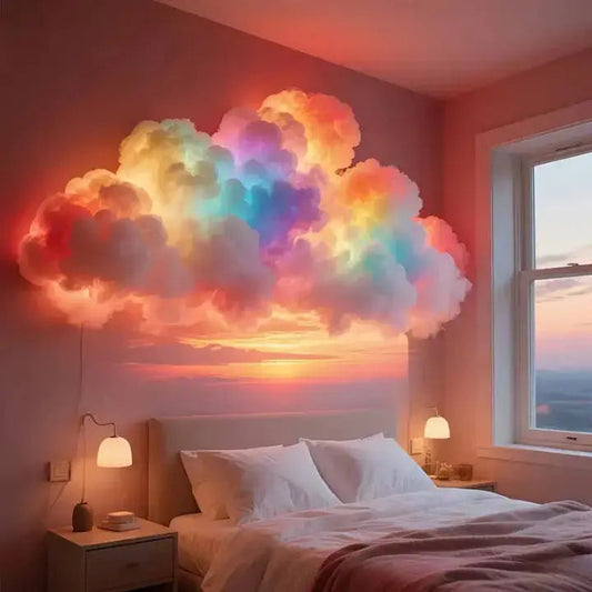 Cloud Wall Light RGB App Control Handcrafted Cotton