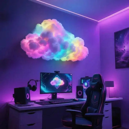 Cloud Wall Light RGB App Control Handcrafted Cotton