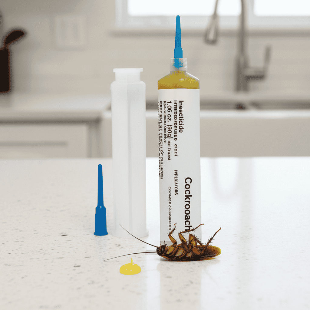 Cockroach Gel Bait Syringe Applicator Fast Acting 3 Months Protection