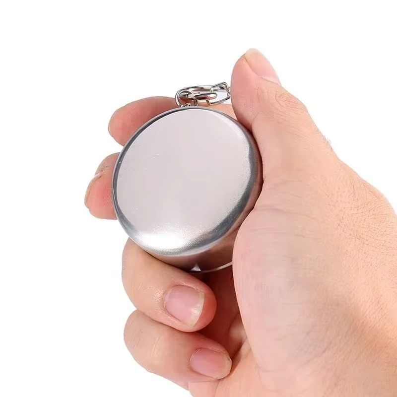 Collapsible Travel Cup Telescopic Stainless Steel Leak-Resistant