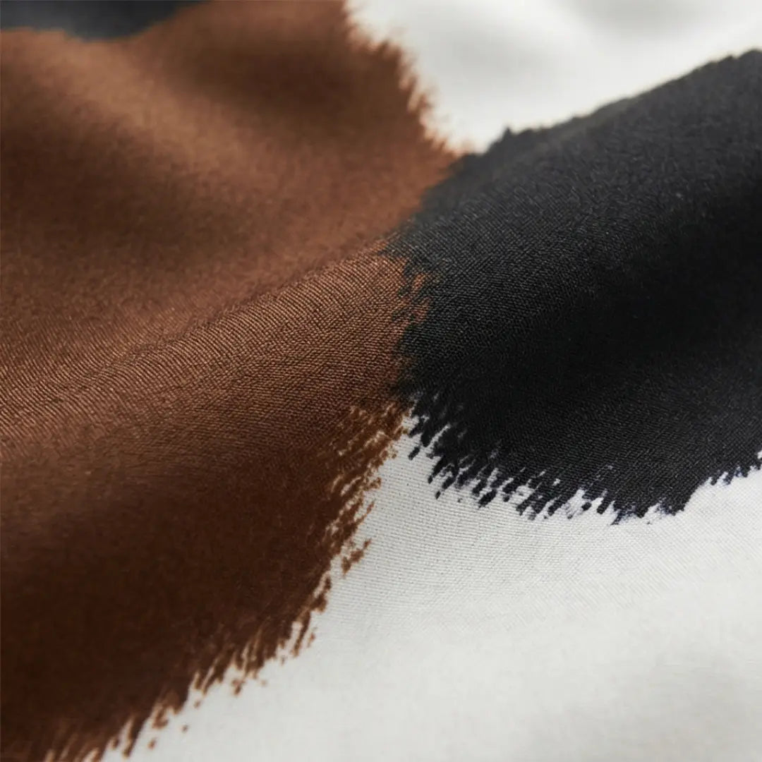 Comforter Set Western Cowhide Print Lightweight Polyester