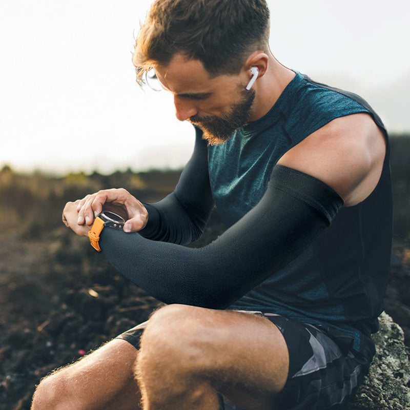 Compression Arm Sleeves Cooling & Breathable UV Protection