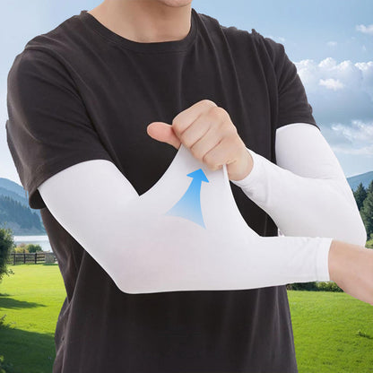 Compression Arm Sleeves Cooling & Breathable UV Protection