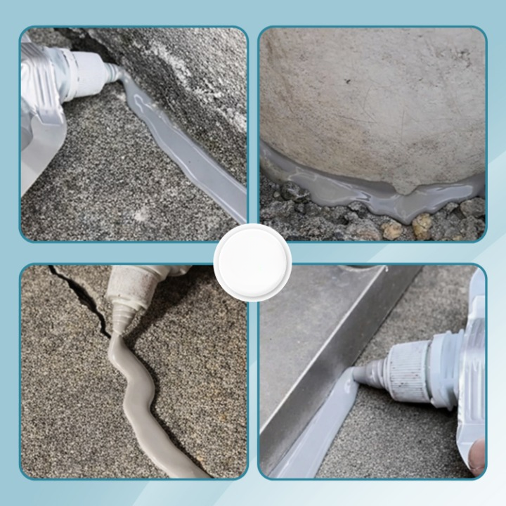Concrete Repair Adhesive Instant Seal Weather-Resistant Eco-Friendly