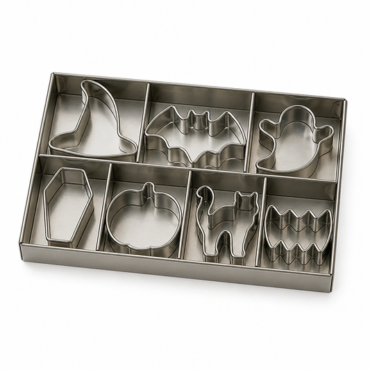 Cookie Cutter Set Halloween 7 Piece Stainless Steel