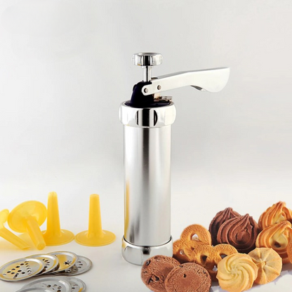 Cookie Press Adjustable Size Dial 20 Pattern Templates