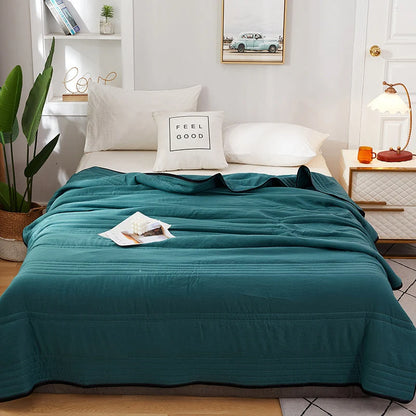 Cooling Blanket Moisture-Wicking & Breathable Machine Washable