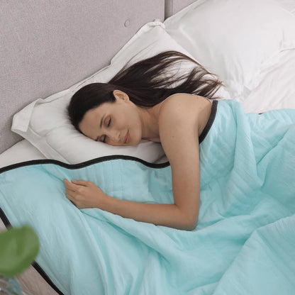 Cooling Blanket Moisture-Wicking & Breathable Machine Washable