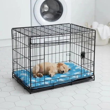 Cooling Mat Gel-Filled Faux Leather Machine Washable