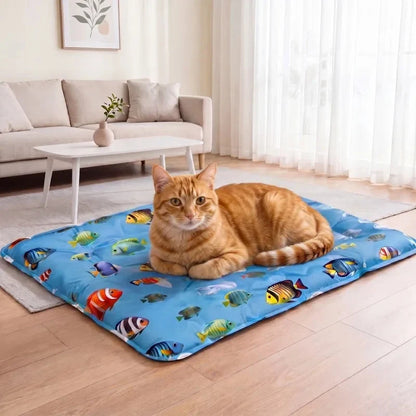 Cooling Mat Self-Cooling Gel Nylon Cover Non-Slip