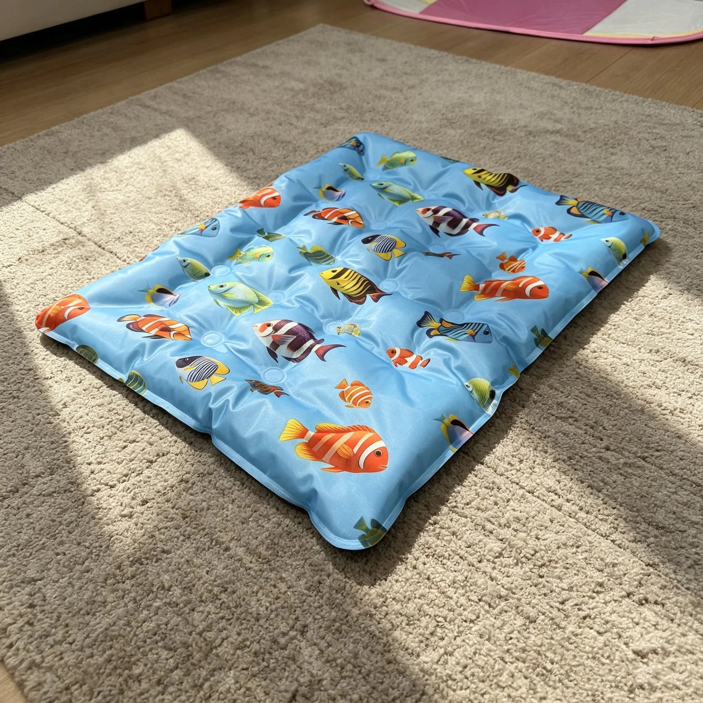 Cooling Mat Self-Cooling Gel Nylon Cover Non-Slip