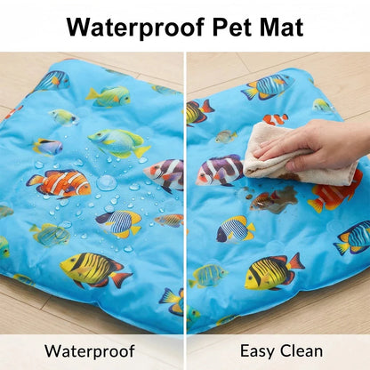 Cooling Mat Self-Cooling Gel Nylon Cover Non-Slip