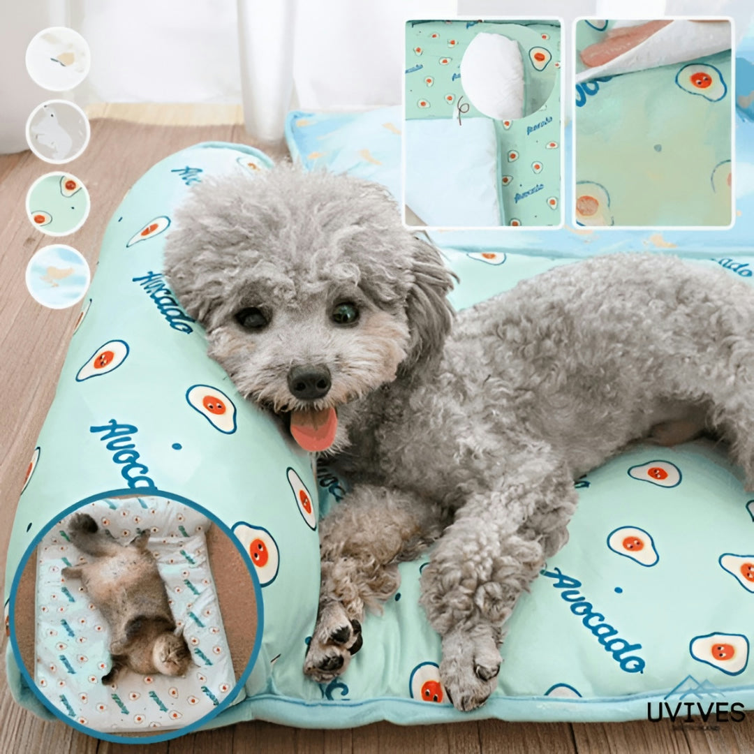 Cooling Mat Self-Cooling Silk Ice Fiber No Electricity