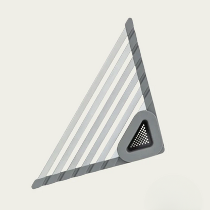 Corner Sink Organizer Triangular Self-Draining Rustproof Aluminum