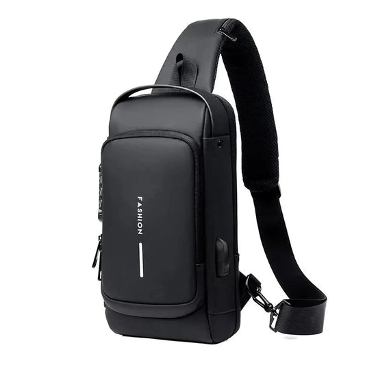 Crossbody Bag Anti-Theft Hidden Compartments & Padded Tablet Pocket