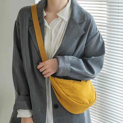 Crossbody Bag Crescent Shape Lightweight Adjustable Strap