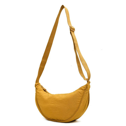 Crossbody Bag Crescent Shape Lightweight Adjustable Strap