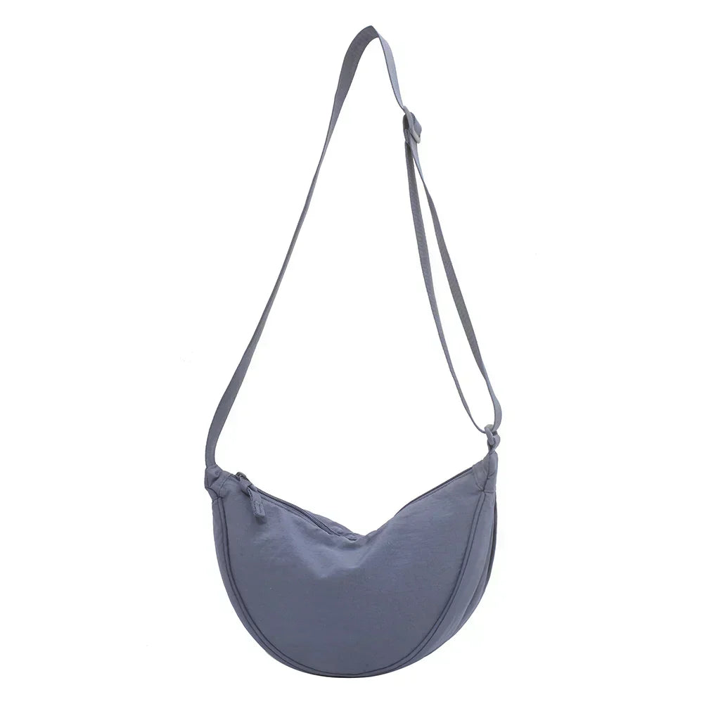 Crossbody Bag Crescent Shape Lightweight Adjustable Strap