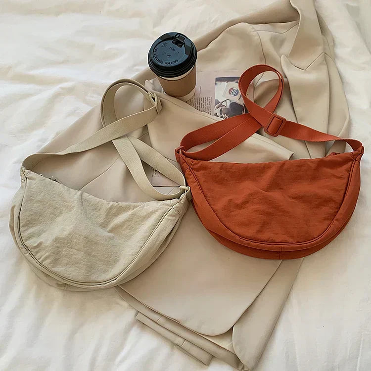 Crossbody Bag Crescent Shape Lightweight Adjustable Strap