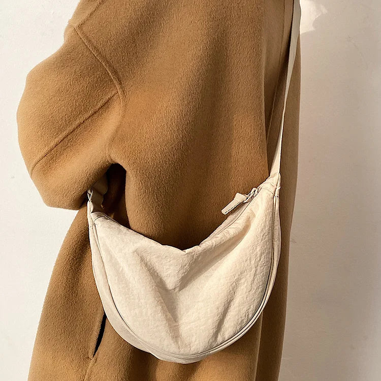 Crossbody Bag Crescent Shape Lightweight Adjustable Strap