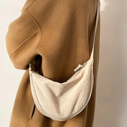 Crossbody Bag Crescent Shape Lightweight Adjustable Strap