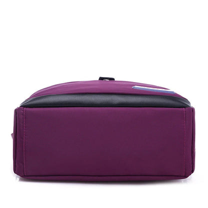 Crossbody Bag Hidden Zippers & Water-Repellent Nylon