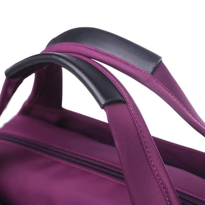 Crossbody Bag Hidden Zippers & Water-Repellent Nylon
