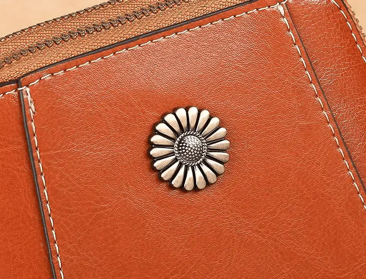 Crossbody Bag Leather-Look Multiple Compartments & Adjustable Strap
