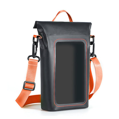 Crossbody Bag Waterproof Transparent Window Adjustable Padded Strap