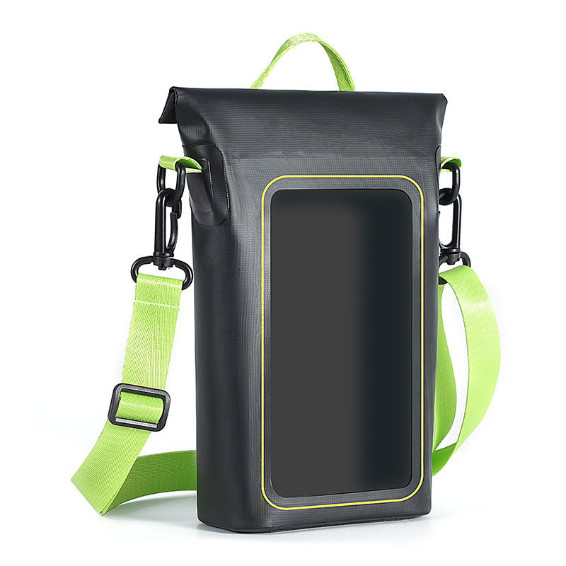 Crossbody Bag Waterproof Transparent Window Adjustable Padded Strap