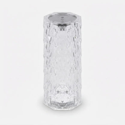 Crystal Table Lamp 3D Diamond Effect RGB USB