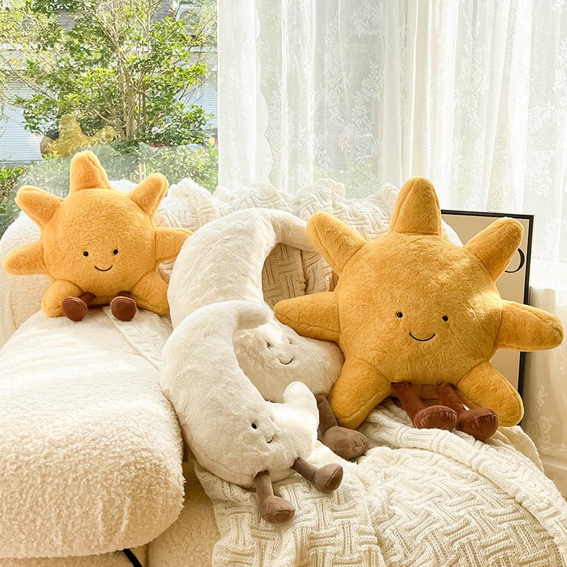 Cuddle Pillow Sun & Moon Soft Plush & Shape-Stable