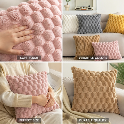 Cushion Cover Velvet Plush 45 x 45 cm