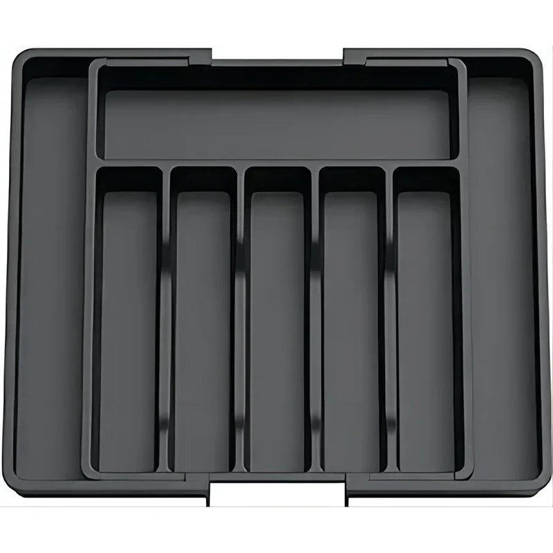 Cutlery Drawer Organizer Adjustable 13-22.4 Inch Non-Slip & Dishwasher-Safe