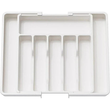 Cutlery Drawer Organizer Adjustable 13-22.4 Inch Non-Slip & Dishwasher-Safe