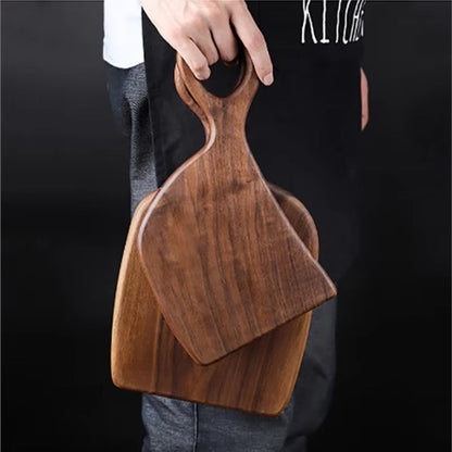 Cutting Board Set Solid Walnut Two-Piece Loop Handles