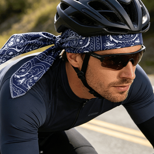 Cycling Headband Breathable & Quick-Drying Helmet-Ready