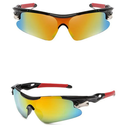 Cycling Sunglasses Windproof Frame UV Protection & Water-Resistant