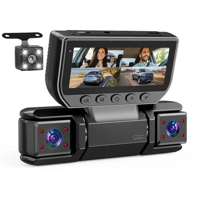 Dash Camera 4-Channel Full HD Night Vision