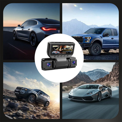 Dash Camera 4-Channel Full HD Night Vision