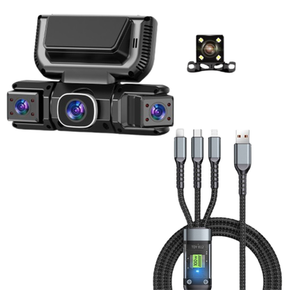 Dash Camera 4-Channel Full HD Night Vision