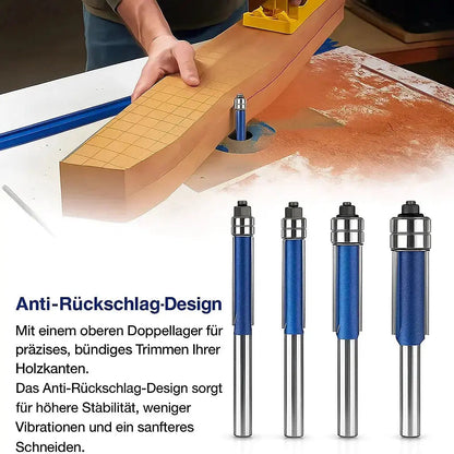 Deburring & Polishing Tool Set Hardened Steel Double Bearing