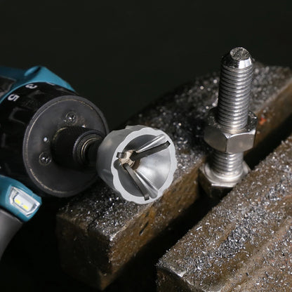 Deburring Tool 3-Flute Carbide 1/4 Inch Hex Shank