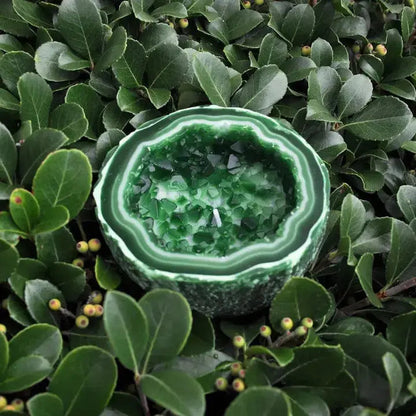 Decorative Candle Geode Bowl Natural Wax & Long Burn Time