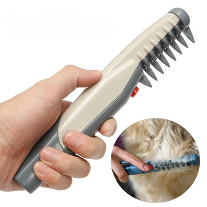 Dematting Comb Rounded Stainless Steel Blades Ergonomic Handle